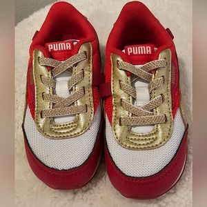 Puma Future Rider Glitz Toddler Sneakers. Size Toddler 7.